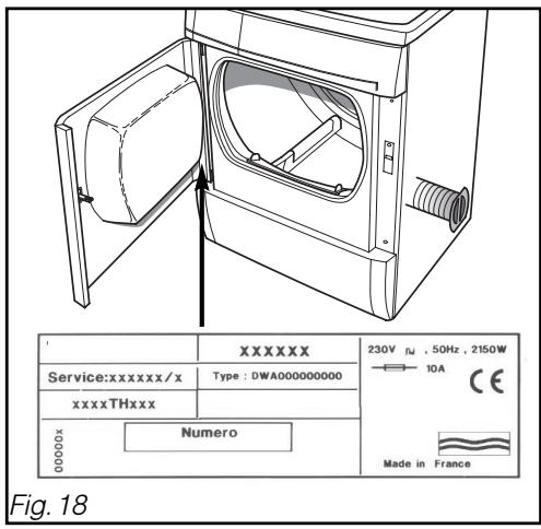 BRANDT EFE310K - ORIGINAL RESERVEDELE - 1