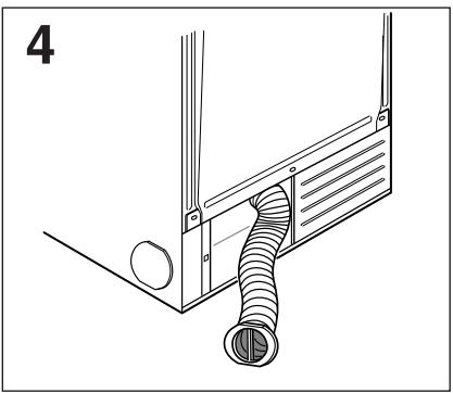 Technical line drawing of a pipe connection with a bulb and support structure (no text or symbols)