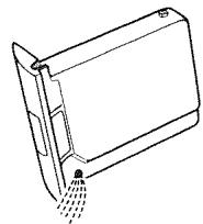 BRANDT ETE751F - Vidange du bac de réception - 2