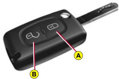 CITROEN C2 - Si la clé n'est pas reconnue, le démarrage est impossible. - 4