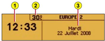 CITROEN C2 - Pour choisir les unités: - 1