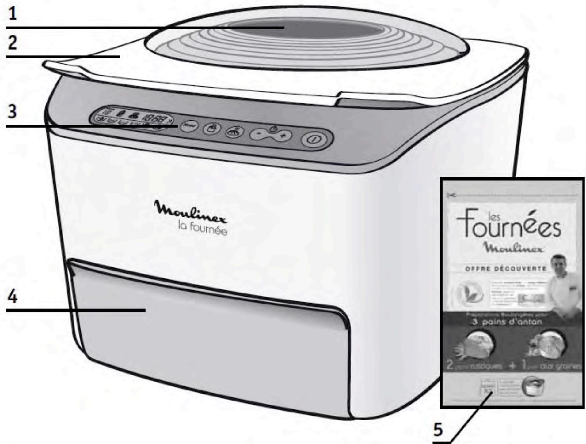 MOULINEX LA FOURNEE - DESCRIPTION - 5