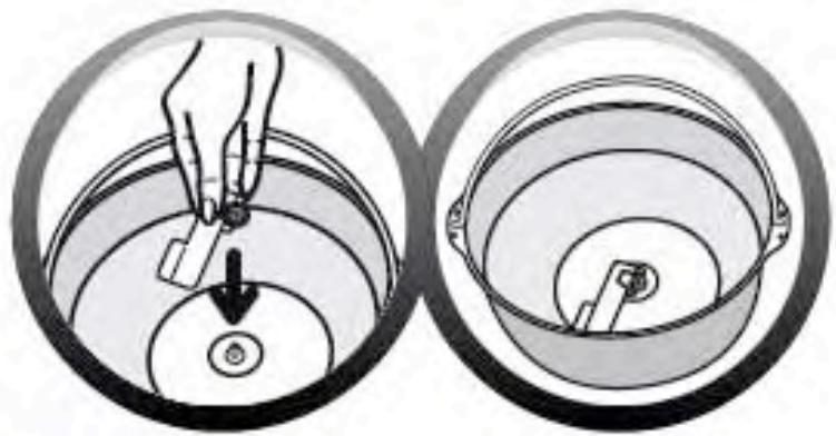 MOULINEX LA FOURNEE - Assemblage du couvercle - 1