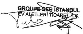 MOULINEX INICIO 13 - FIRMA YETKILISININ: - 1