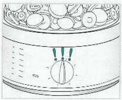 SEB CUIT VAPEUR VITA SAVEUR 700CL-1000 CL - Pendant la cuisson - 1