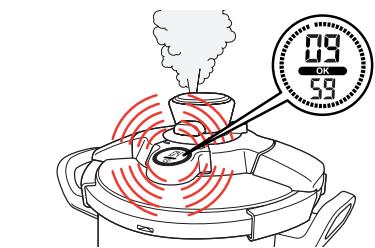 SEB CLIPSO CONTROL - Pendant la cuisson - 1