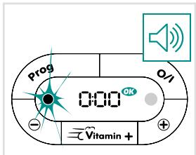 SEB VC 4002 VITASAVEUR VITAMIN COMPACT - Pour suspendre la cuisson (pause de 2 minutes maxi) - 1