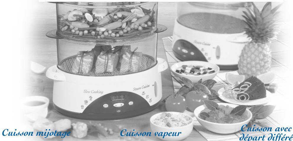 SEB VITASAVEUR MIJOTAGE ET VAPEUR - seul appareil, deux fonctions de cuisson : - 3