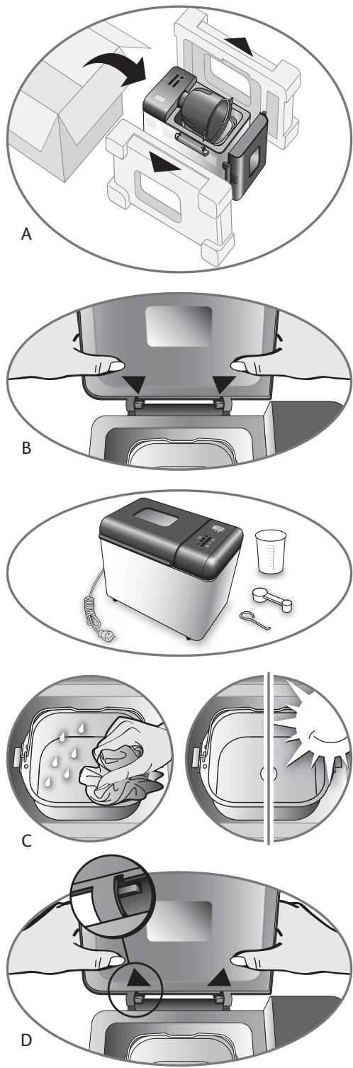SEB OW4000 HOME BAKER DUAL - Nettoyage et entretien - 1