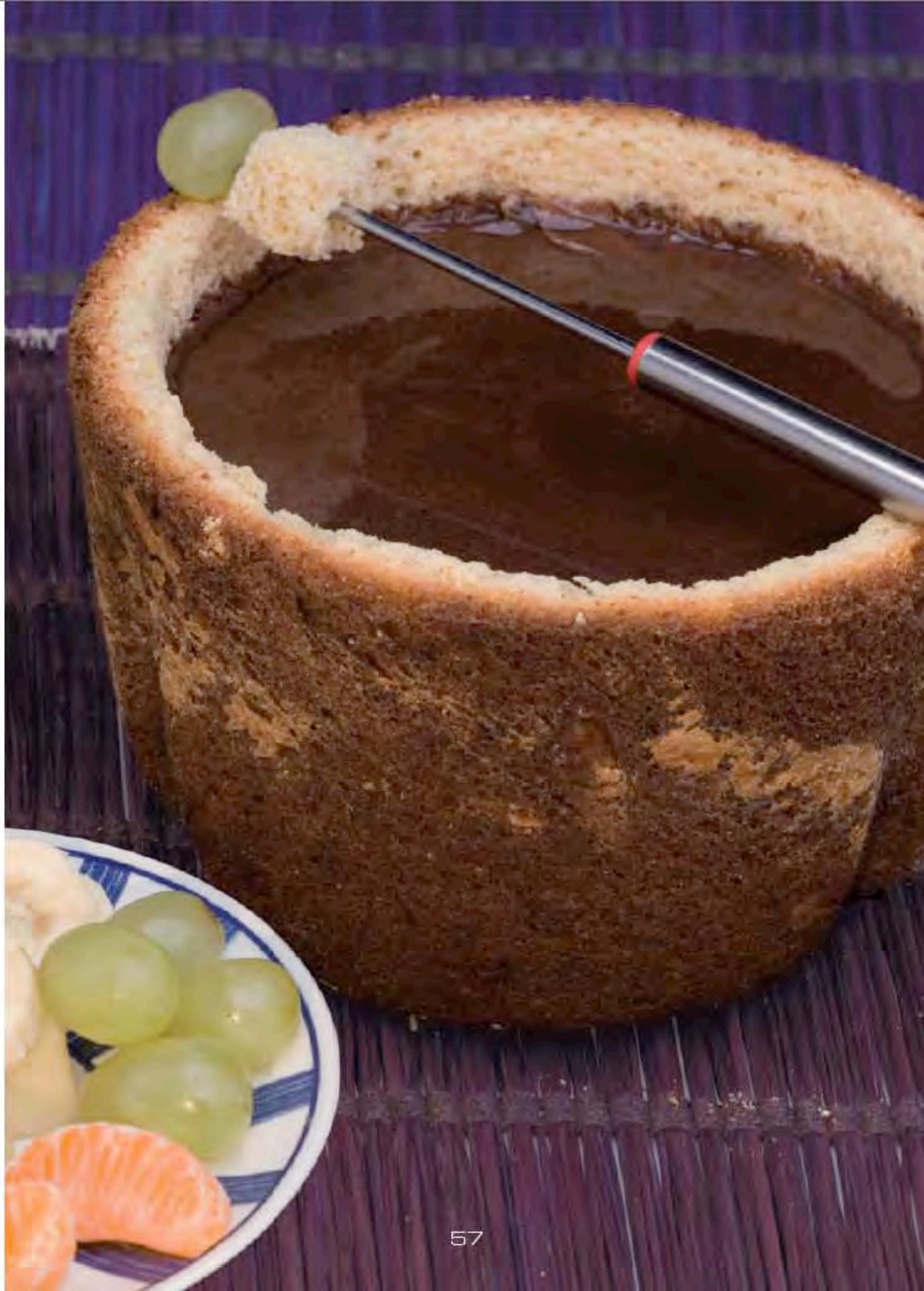 SEB OW4000 OW4001 RECETTES HOME BAKER DUAL - 03 - Variante FONDUE au caramel - 1
