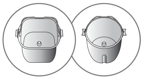 SEB OW4001 HOME BAKER DUAL - Les cuves - 1