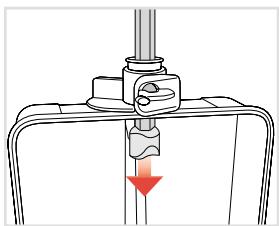 SEB FR 7005 OLEOCLEAN - Nettoyer le tube de remplissage du rése - 1