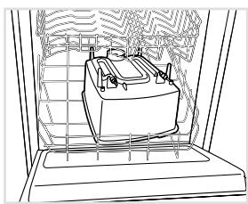 SEB FR 7005 OLEOCLEAN - Nettoyer la cuve amovible - 4