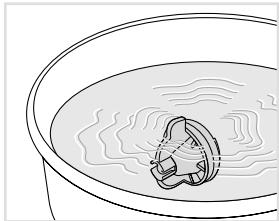 SEB FR 7005 OLEOCLEAN - Nettoyer le réservoir à matières grasses - 1