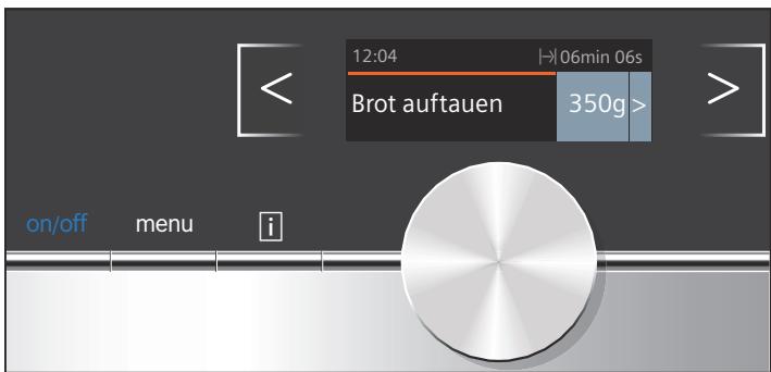 SIEMENS BF634RGW1,  BF634LGS1,  BF634LGS1 IQ700,  BF634LGS1,  BF634LGW1 - Programm einstellen - 1