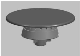 SIEMENS EC715QB80E/07 - Simmer Cap - 1