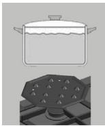 SIEMENS EC715QB80E/07 - Simmer Plate - 1