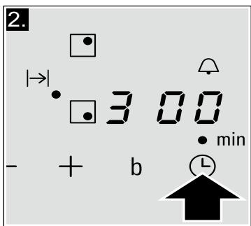 SIEMENS EH645BE18E - Programmer le temps de cuisson. - 1