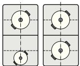 SIEMENS EH679MN27F - Utilisation comme deux zones de cuisson - 1