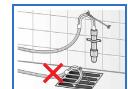 SIEMENS WD14H560FF/01 - Écoulement dans un tuyau en plastique avec manchon en caoutchouc ou dans un avaloir d'égout : - 4