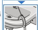 SIEMENS WD14H560FF/01 - Écoulement dans un tuyau en plastique avec manchon en caoutchouc ou dans un avaloir d'égout : - 2