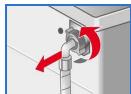SIEMENS WD14H560FF/01 - Filtre dans le flexible d'arrivée d'eau - 1