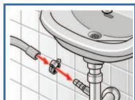 SIEMENS WD14H560FF/01 - Flexible d'écoulement de l'eau - 3