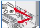 SIEMENS WD14H560FF/01 - Filtre dans le flexible d'arrivée d'eau - 4