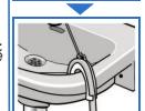 SIEMENS WD14H560FF/05 - Écoulement dans un tuyau en plastique avec manchon en caoutchouc ou dans un avaloir d'égout : - 2