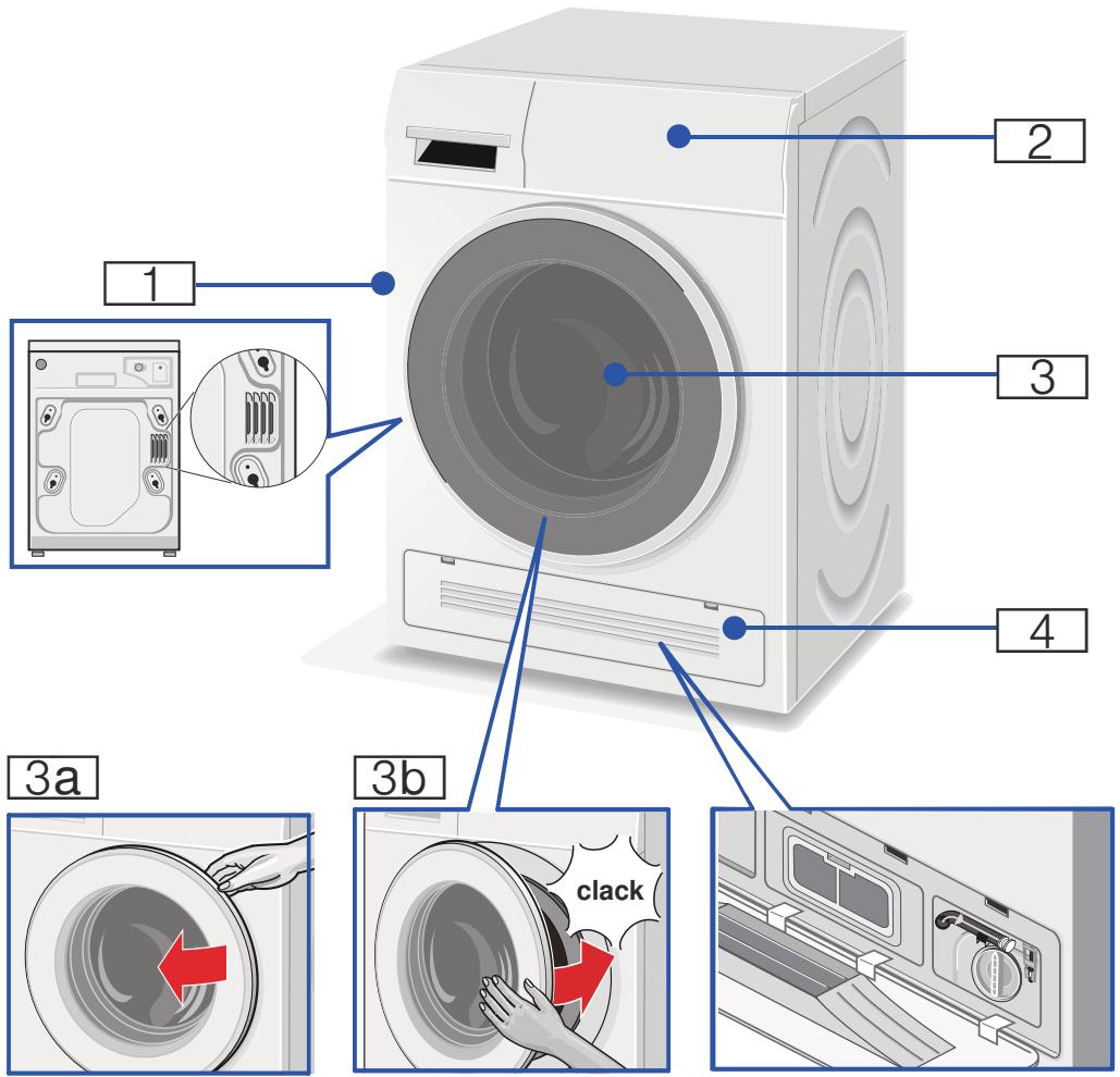 SIEMENS WD14H462FF - Lave-linge séchant - 1