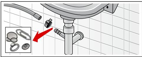 SIEMENS WD14H462FF - Flexible d'écoulement bouché au niveau du siphon - 1