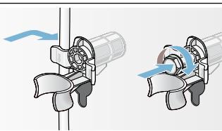 SIEMENS WD14H462FF - Poser les cales de transport : - 3