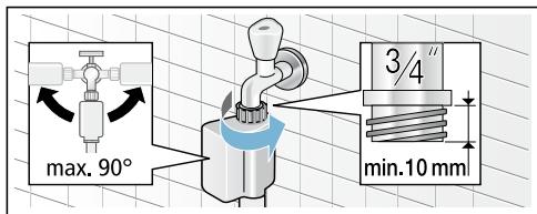 SIEMENS WD14H462FF - Pression optimale dans le réseau d'eau : 100-1000 kpa (1-10 bar) - 5