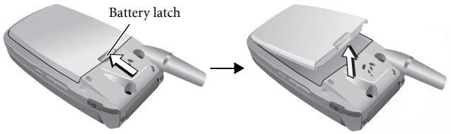 SIEMENS A500 - Inserting a SIM Card - 1