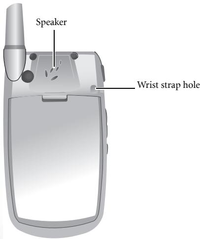 SIEMENS A500 - Bottom and back views - 2
