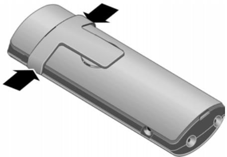 SIEMENS GIGASET S455 SIM - Installation du clip ceinture - 1