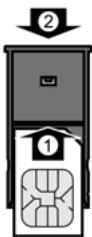 SIEMENS GIGASET S455 SIM - Copie de repertoire <  > Carte SIM - 1