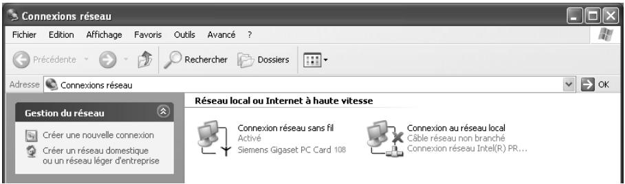 SIEMENS GIGASET SE361 WLAN - Paramètres TCP / IP - 1
