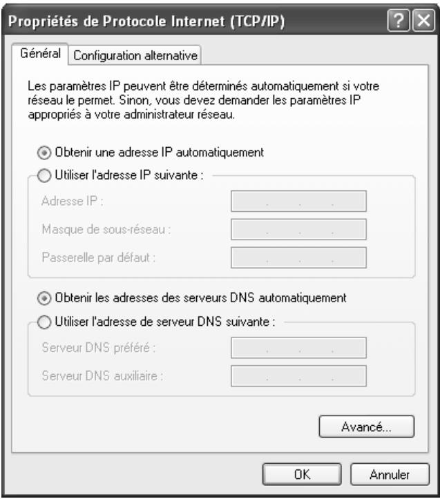 SIEMENS GIGASET SE361 WLAN - Paramètres TCP / IP - 3