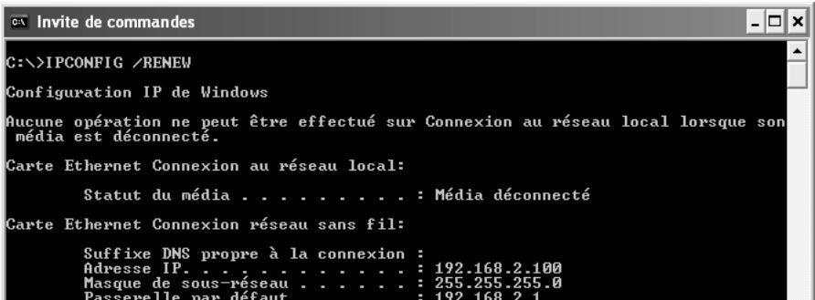 SIEMENS GIGASET SE361 WLAN - Synchronisation des paramètres TCP / IP avec le Gigaset SE361 WLAN - 2