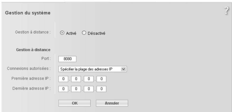 SIEMENS GIGASET SE361 WLAN - Configuration de la Gestion à distance - 1