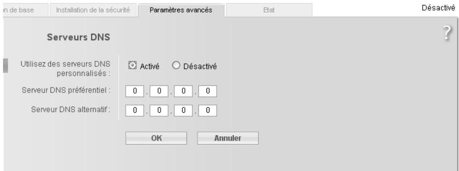 SIEMENS GIGASET SE361 WLAN - Serveur DNS - 1
