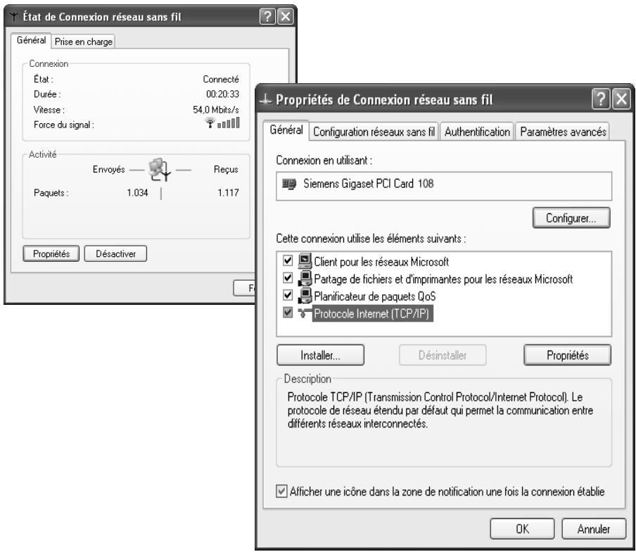 SIEMENS GIGASET SE361 WLAN - Paramètres TCP / IP - 2