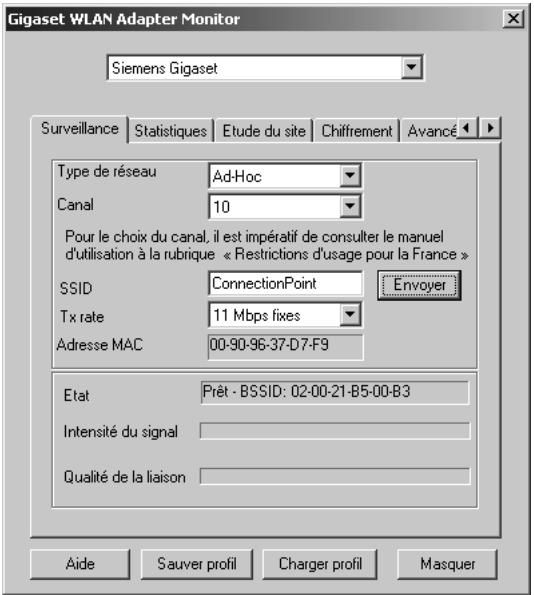 SIEMENS GIGASET USB ADAPTER 11 - Cliquez sur Envoyer. - 1