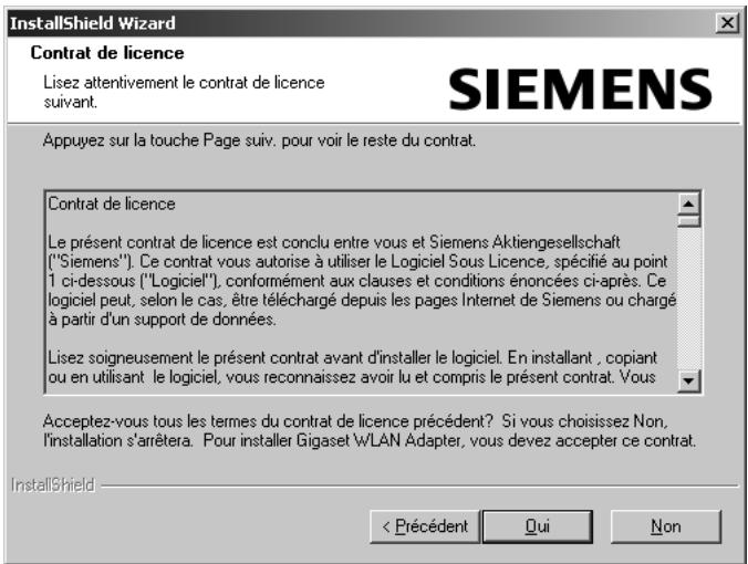 SIEMENS GIGASET USB ADAPTER 11 - Installation avec Windows 98, 98 SE, ME, 2000 - 3