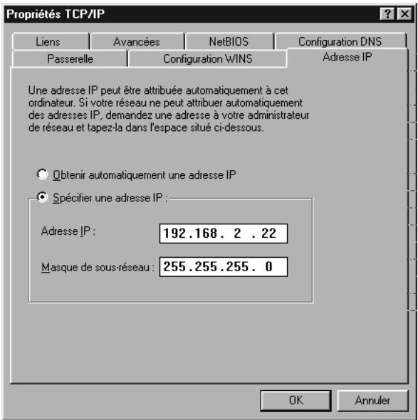 SIEMENS GIGASET USB ADAPTER 11 - Paramétrer TCP/IP - 3