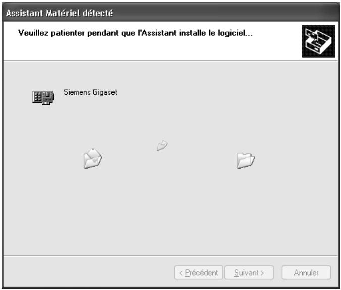 SIEMENS GIGASET USB ADAPTER 11 - Installation du Gigaset USB Adapter 11 - 3