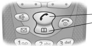 SIEMENS GIGASET CX550 - Verfindings-/telefoonboek-toets - 1