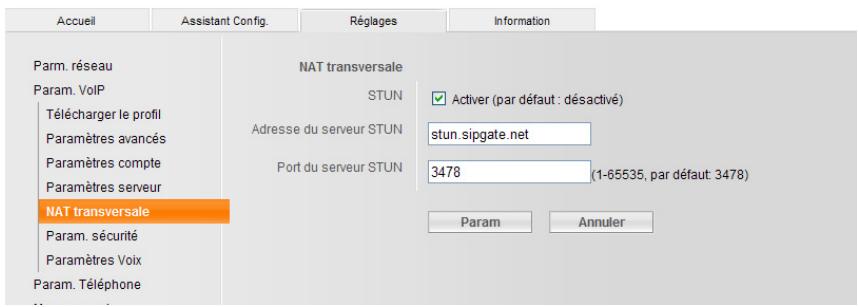 SIEMENS GIGASET DE380 IP R - NAT transversale - 1