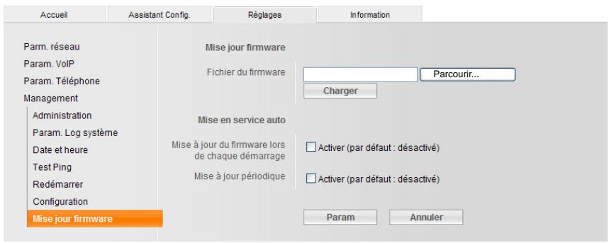SIEMENS GIGASET DE380 IP R - Mise jour firmware - 1